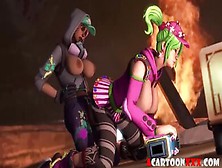 Overwatch And Fortnite Sex Lessons In Compilation