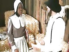 Amish Farmer Analyses A Ebony Maid