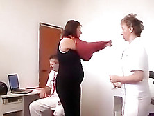 Perverted Doctor Inspects A Pregnant Woman Internally.