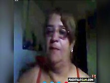 Brazilian Granny Shows Her Tits