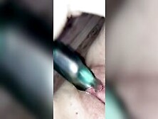 Squirting Up A Mirror Using My Sex Toy