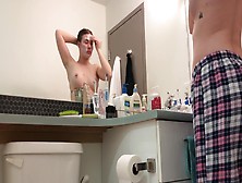 Hidden Cam - College Athlete After Shower With Big Ass And Close Up Pussy!!