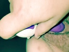 Creamy Leaking Orgasm From My Sex Toy