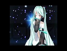 Mmd Miku-Time Stop-Stripped On Stage