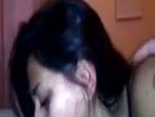 Indian Girlfriend Sucks Huge Cock And Gets Cum In Mouth