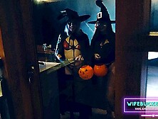 Wife Porn By Wifebucket - My Wife And Her Surprised Me For Halloween