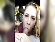 Bored Cougar Give Roadhead To Her Ex!