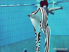 Piyavka Chehova Hottest Underwater Stripping Ever