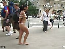 Naked Anal Slut Walked In The Streets