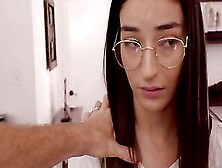 Emily Willis Has Been Slutting Around At School,  And The 18 Yo Year Older Hopes She Can Sneak Past Her Stepdad Penis Chibbles