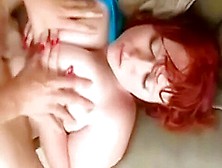 Cute Redhead Bbw Gets Her Meaty Cunt Pounded And Fucked