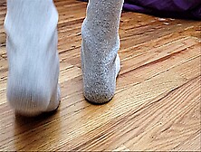 Your Sexy Teen Step-Sister Teases You In Long Grey Socks - Part 2 (Sd 720P Mp4)