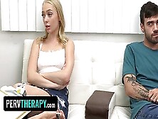 Stepfamily Threesome With Doctor Shay Sights And Stepsiblings Ends In Dirty Talk And Cumshot