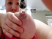 Whitecleverbbw - Tied Breast Nipple Suction With My Mils Coming Out- Jan 16,  2024 6 Min