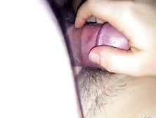 Cum On Fuzzy Pussy While Unaware