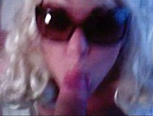Hot Teen In Wig And Glasses Gives Bj And Anal