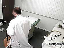 Doctor Fucking Busty Ebony Asian Patient