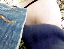 Russian Cougar Agrees To Risky Sex Into The Park With A Stranger.  Pov Outdoor Bj And Doggy Style