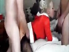 Obedient Husband Watches Wife Being Fucked And Cleans Her Up