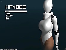 Haydee [Pornplay Cartoon Sex Game] Ep. One Android Fine Ass Don't Want To Fall
