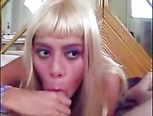 Blonde Doll With Slutty Soul Can Not Stop Sucking My Cock