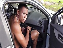 Juicy Brazilian Butt Banged Inside The Vehicle