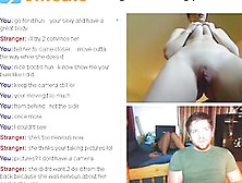 Omegle Hottie Shows Her Pussy