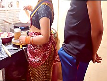 Desi Bhabhi Kitchen Me Khana Bana Rahi Thi Tabhi Devar Ne Piche Le Bhabhi Ki
