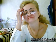 Mature Granny With Nice Tits Flashes On Webcam - More At Cuntcam