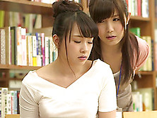 Horny Women Hook Up In A Library For An Amazing Lesbian Session