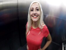 Skinny German Fitness Girl Pickup And Fuck Stranger In Gym