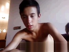 Two Straight Asian Teens Jerking Each Other