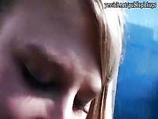 Pretty Carwashing Blondie Babe Get Pounded For Money