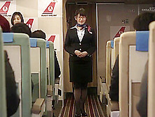Cute Oriental Women Airline Hostesses Sexual Services To Business Studs