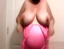 Chubby And Pregnant Chick Gets Naked