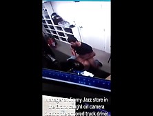 Manager Fucks The Armored Guard In Back Room