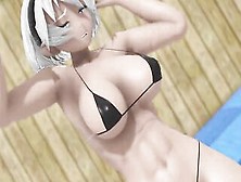 【Mmd R-Teens Sex Dance】Naughty Chocolate Buttocks Beauty Butt 甘いお尻 [Mmd]