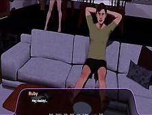 Corruption Time – Ruby Gets Fuck On The Sofa