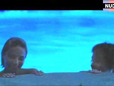 Paz De La Huerta Topless In Pool – Bare