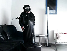 Gasmask Nun Bessy Dildo Riding Swallowing Piss