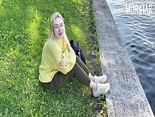 Online Camera Bitch Blowed In The Park For Money || Murstar