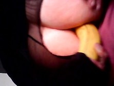 Big Banana Anal Insertion