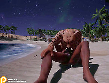 Kinky Life Game Animation 3D Leopard Nymph And Human Intercourse