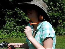 Cambria Leigh Shooting The S W 686. 357 Magnum - Youtube. Mp4