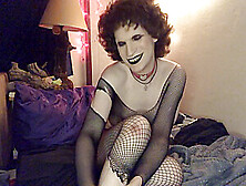 Solo Goth Trans Girl Fishnet Asmr And Anal