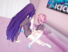 Ddlc - Yuri And Natsuki Lesbian Play