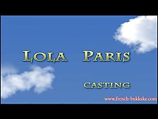 Lola Casting French Bukkake