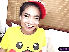 Pikachu Thai Ladyboy Teen Cutie Yoyo Pov Blowjob And Hard Anal Pounding