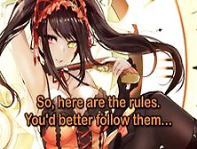 Hentai Anime Joi - Kurumi Tokisaki (Her Cards Decide Your Fate)