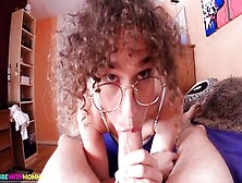 Booty To Mouth Obsessed Jewish Stepmom Point Of View Anal Cummed
